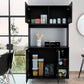 Sedona Black Kitchen Cabinet By Homeroots | Cabinets | Modishstore - 4