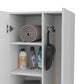 White Versatile Tall Pantry Or Laundry Cabinet By Homeroots | Cabinets | Modishstore - 6