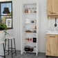Thea Black Pantry Cabinet By Homeroots | Cabinets | Modishstore - 10