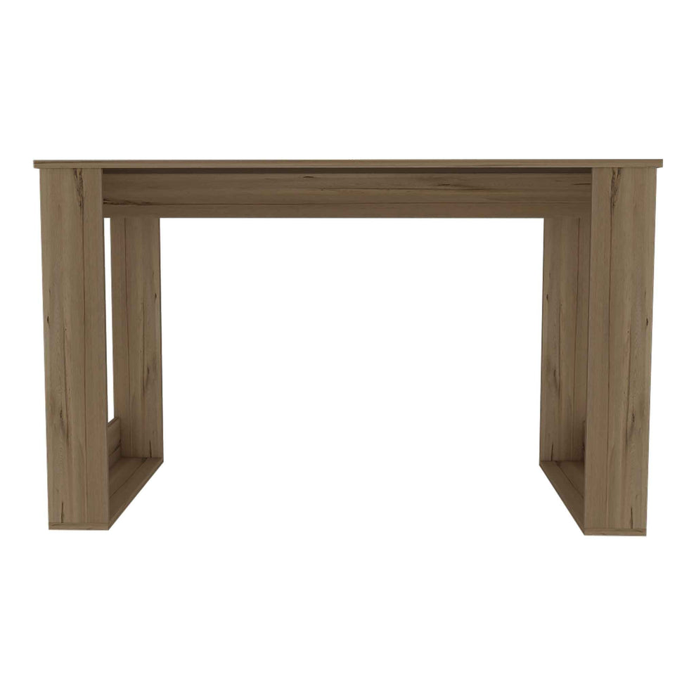 Minimalist Natural Espresso Computer Desk By Homeroots | Desks | Modishstore - 4
