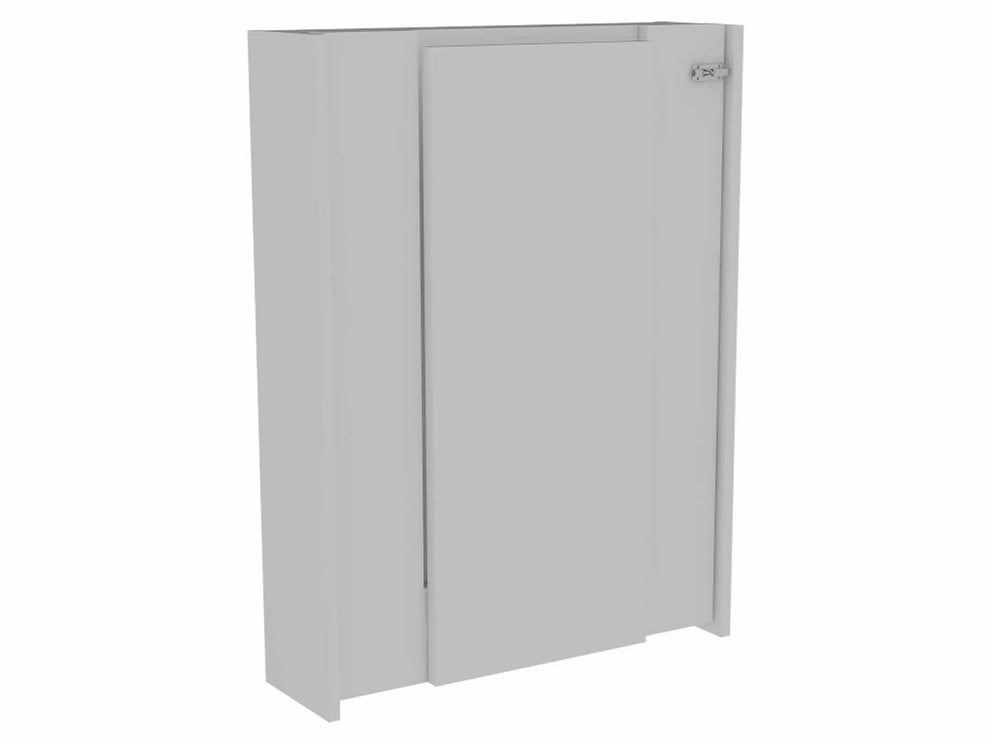 Modern White Retractable Desk or Bar Cabinet By Homeroots | Bar Tables | Modishstore - 6