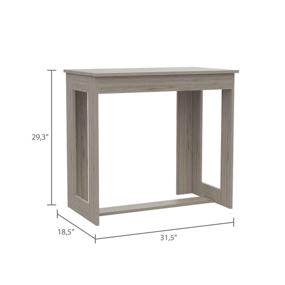 Modern Light Wash Gray Desk By Homeroots | Desks | Modishstore - 2
