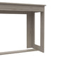 Modern Light Wash Gray Desk By Homeroots | Desks | Modishstore - 5