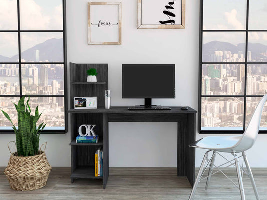Modern Smokey Gray Computer Desk By Homeroots | Desks | Modishstore