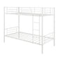Silver Twin Over Twin Separable Bunk Bed By Homeroots | Beds | Modishstore - 15