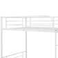 Silver Twin Over Twin Separable Bunk Bed By Homeroots | Beds | Modishstore - 17