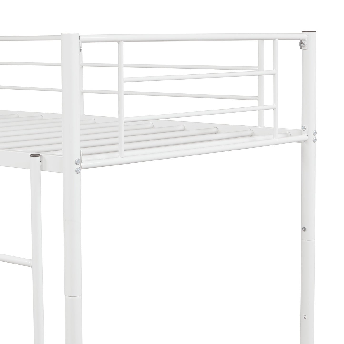 Silver Twin Over Twin Separable Bunk Bed By Homeroots | Beds | Modishstore - 18