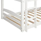 White Twin Over Twin Separable Bunk Bed By Homeroots | Beds | Modishstore - 7