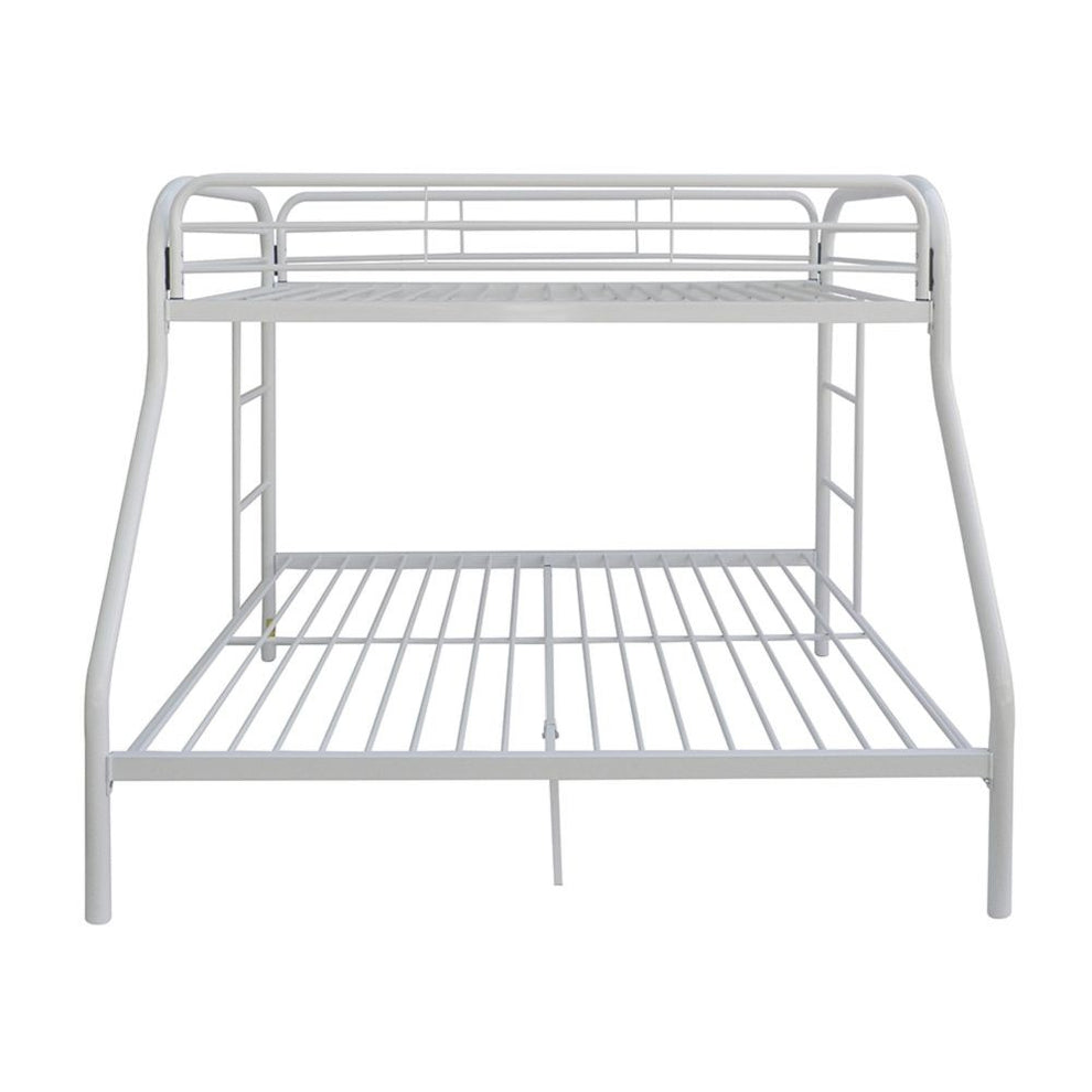 Black Twin Over Full Size Bunk Bed By Homeroots | Beds | Modishstore - 29