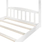 White Twin Over Twin Playhouse Styled Bunk Bed By Homeroots | Beds | Modishstore - 9