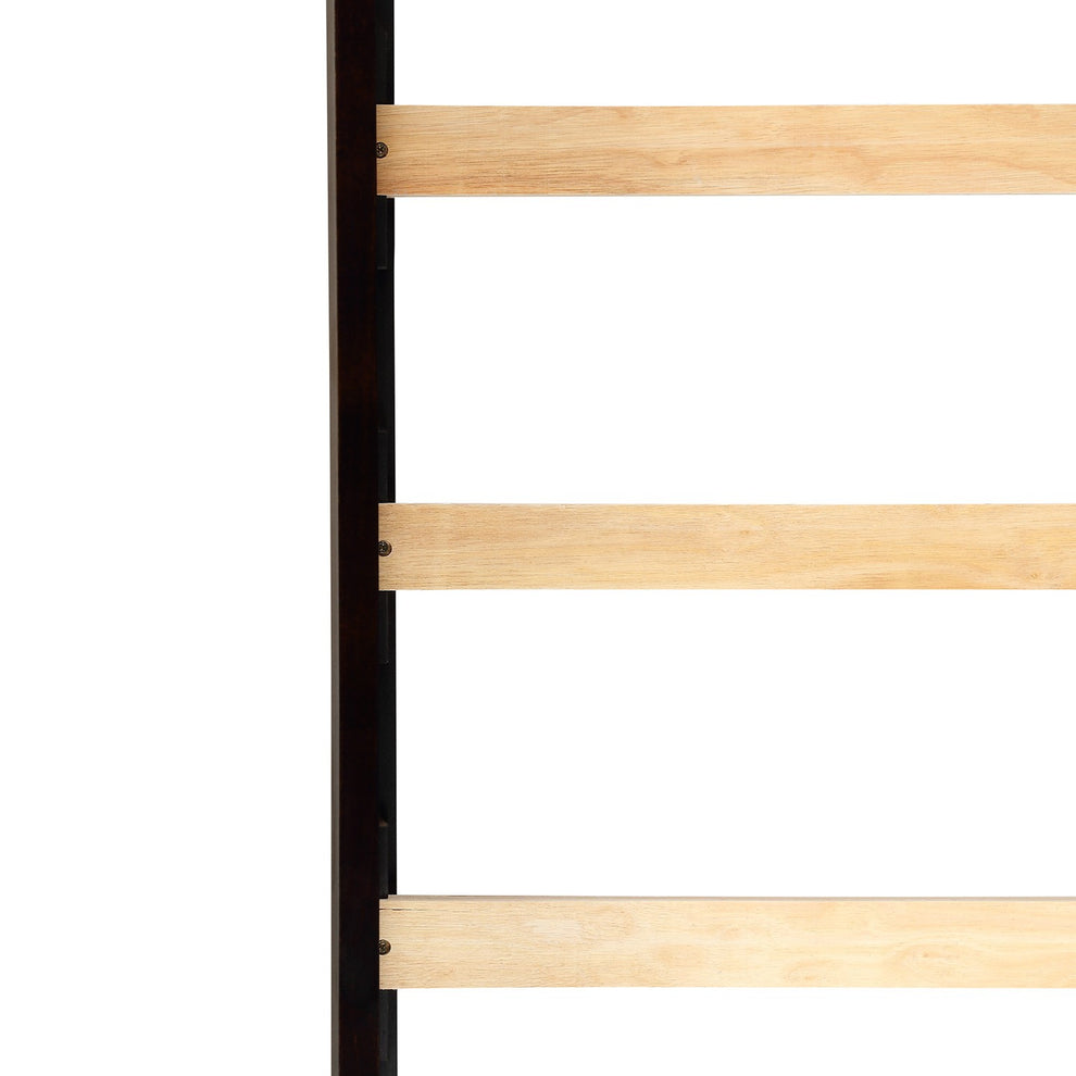 Brown Twin Size Hight Loft Bed By Homeroots | Beds | Modishstore - 3