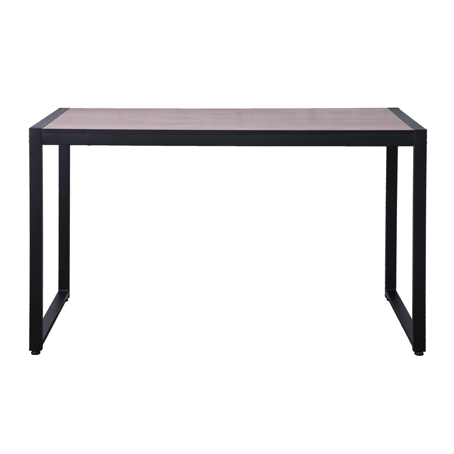 Mod Industrial Black And Walnut Finish Table Desk By Homeroots | Cabinets | Modishstore - 4