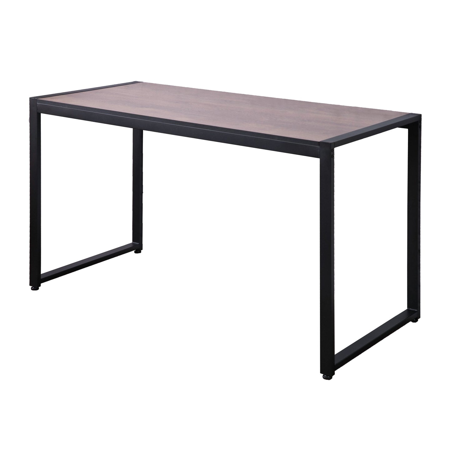 Mod Industrial Black And Walnut Finish Table Desk By Homeroots | Cabinets | Modishstore - 5
