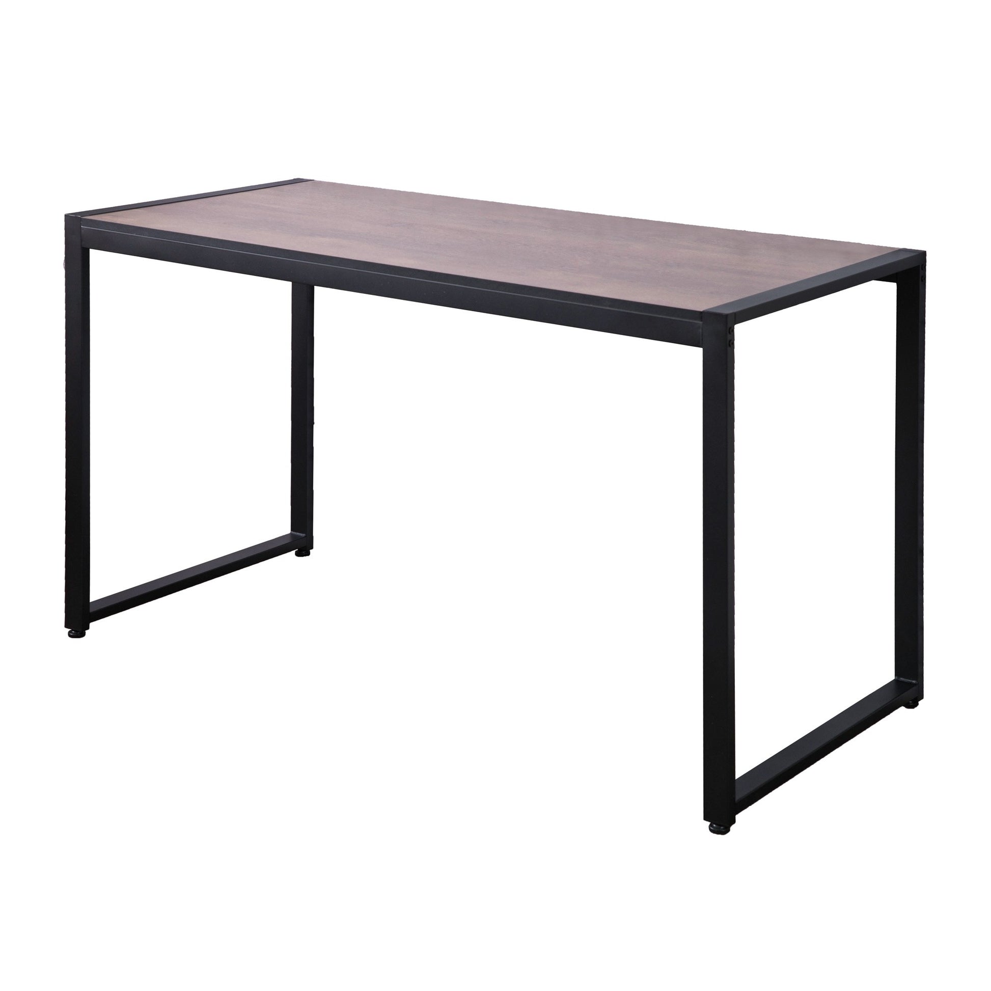 Mod Industrial Black And Walnut Finish Table Desk By Homeroots | Cabinets | Modishstore - 5