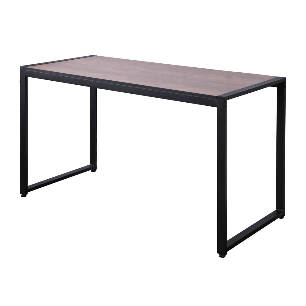Mod Industrial Black And Walnut Finish Table Desk By Homeroots | Cabinets | Modishstore - 5