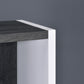 Modern Dark Gray And White Three Cube Storage Bookshelf By Homeroots | Cabinets | Modishstore - 4