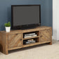 Rustic Natural Trendy TV Console By Homeroots | TV Stands | Modishstore