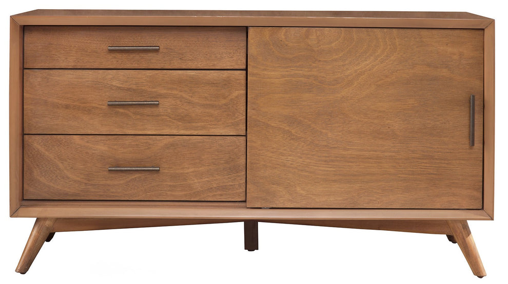 Flair 50" Acorn Mid Century Mod TV Console By Homeroots | TV Stands | Modishstore - 7