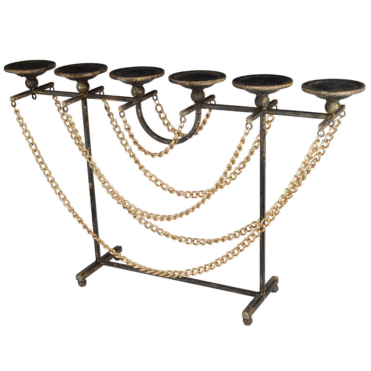 A&B Home Iron Candle Holder | Candle Holders | Modishstore