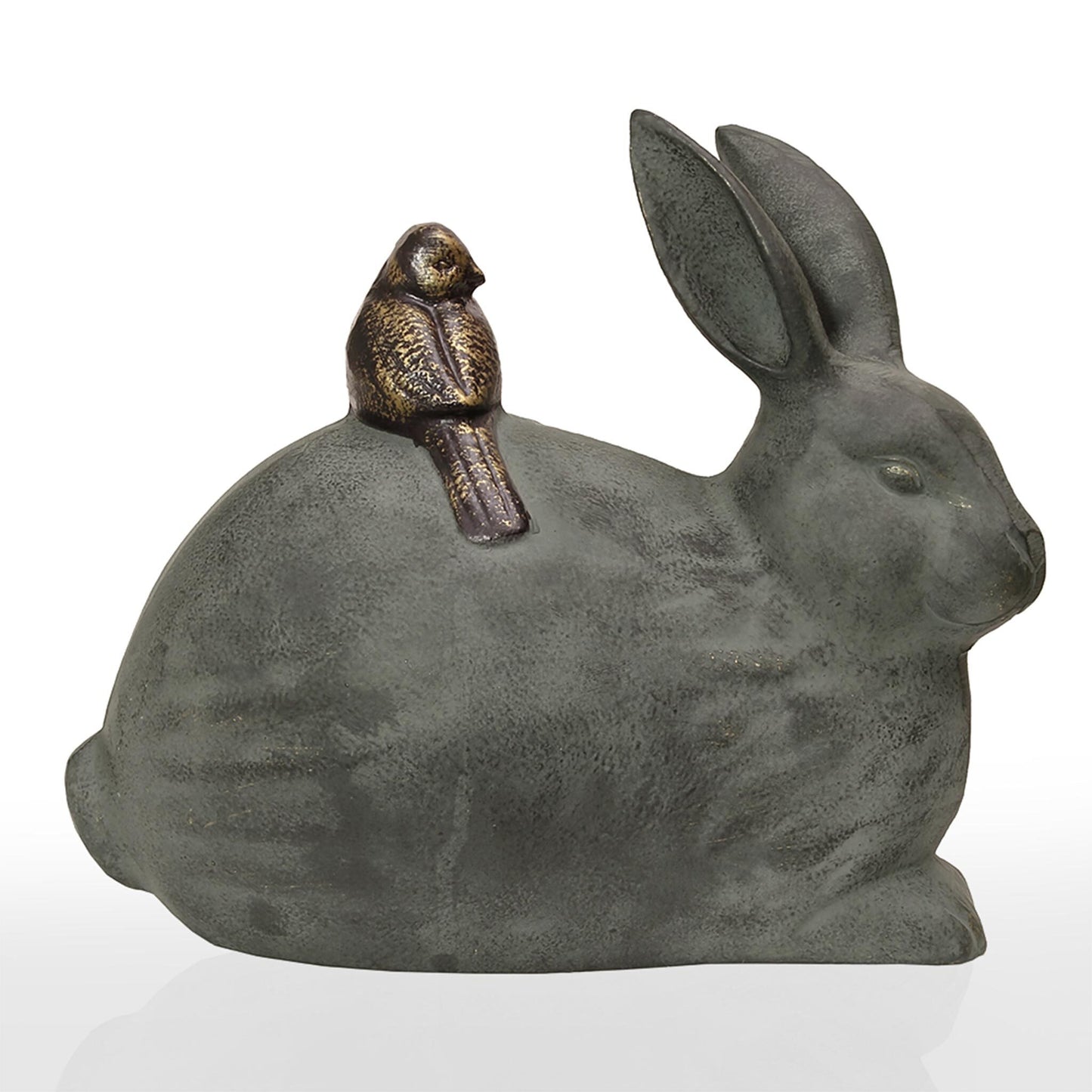 Rabbit and Little Friend Garde By SPI HOME | Garden Sculptures & Statues | Modishstore