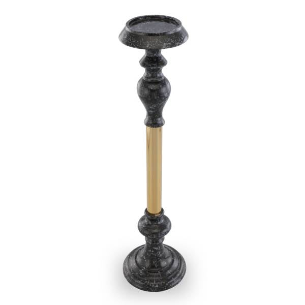 Two Toned Pillar Candleholders By SPI Home | Candle Holders | Modishstore-3