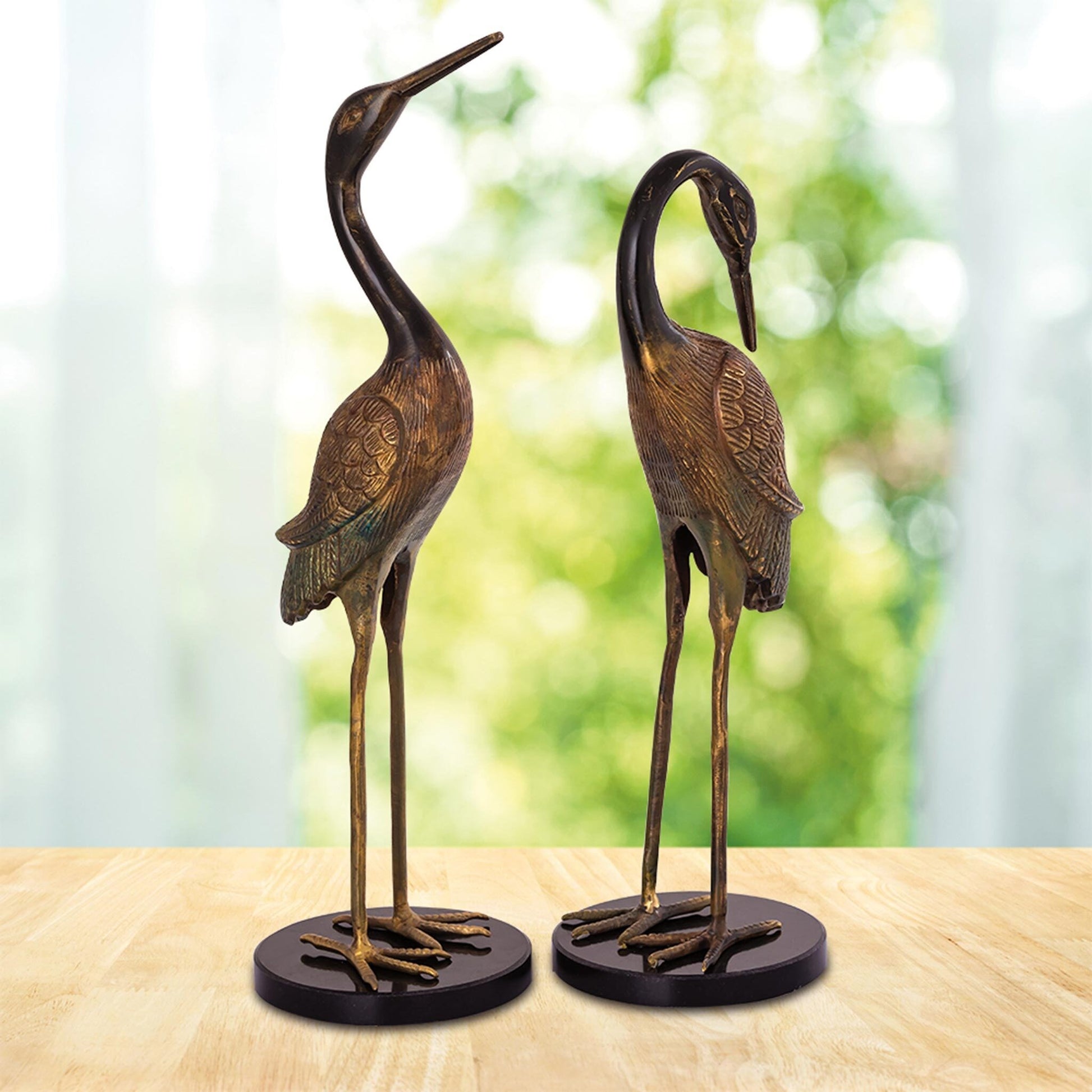 Heartwarming Crane Couple (19. By SPI Home | Sculptures | Modishstore