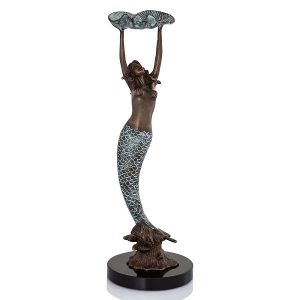 Mermaid with Tray By SPI Home | Home Accents | Modishstore-2