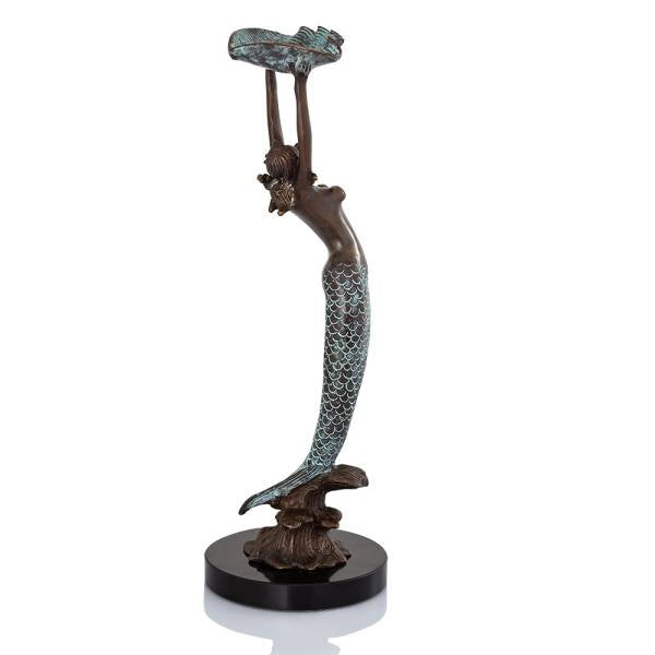 Mermaid with Tray By SPI Home | Home Accents | Modishstore-4
