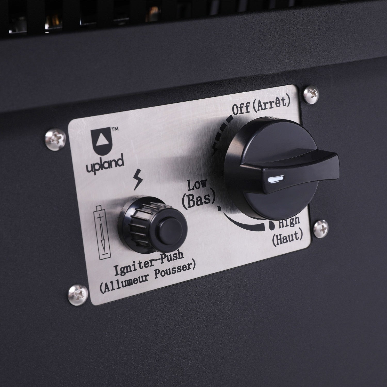 30" Black Square Slat Top Fire Pit Table with Lid By Homeroots | FIRE PITS | Modishstore - 6