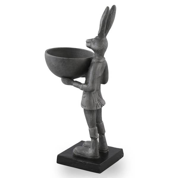 Rabbit Gardener with Bowl By SPI Home | Decorative Bowls | Modishstore-3