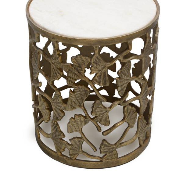 Ginkgo Leaf Stool By SPI Home | Stools & Benches | Modishstore-3