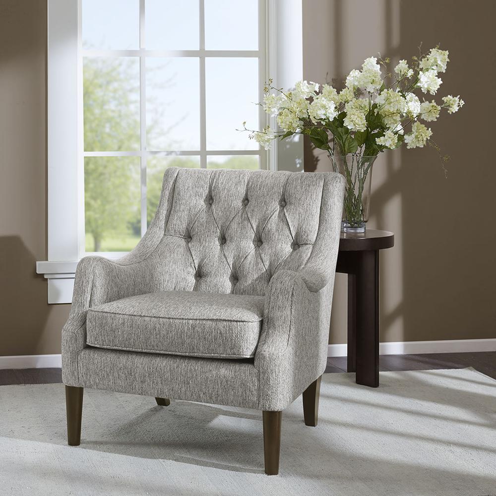 Qwen Button Tufted Accent Chair By Madison Park | Accent Chairs |  Modishstore  - 2