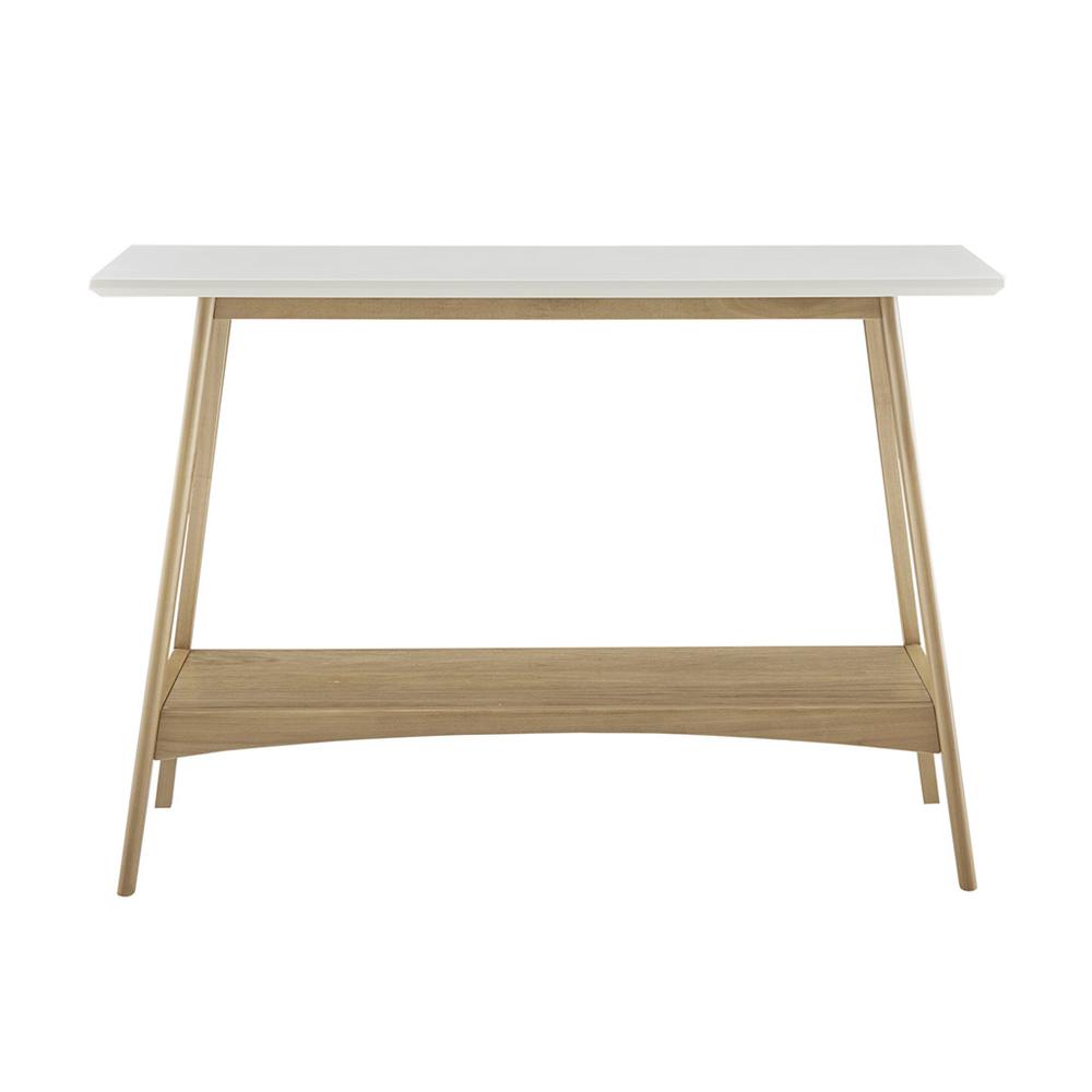Parker Console, Off-White/Natural By Madison Park | Console Tables |  Modishstore  - 3