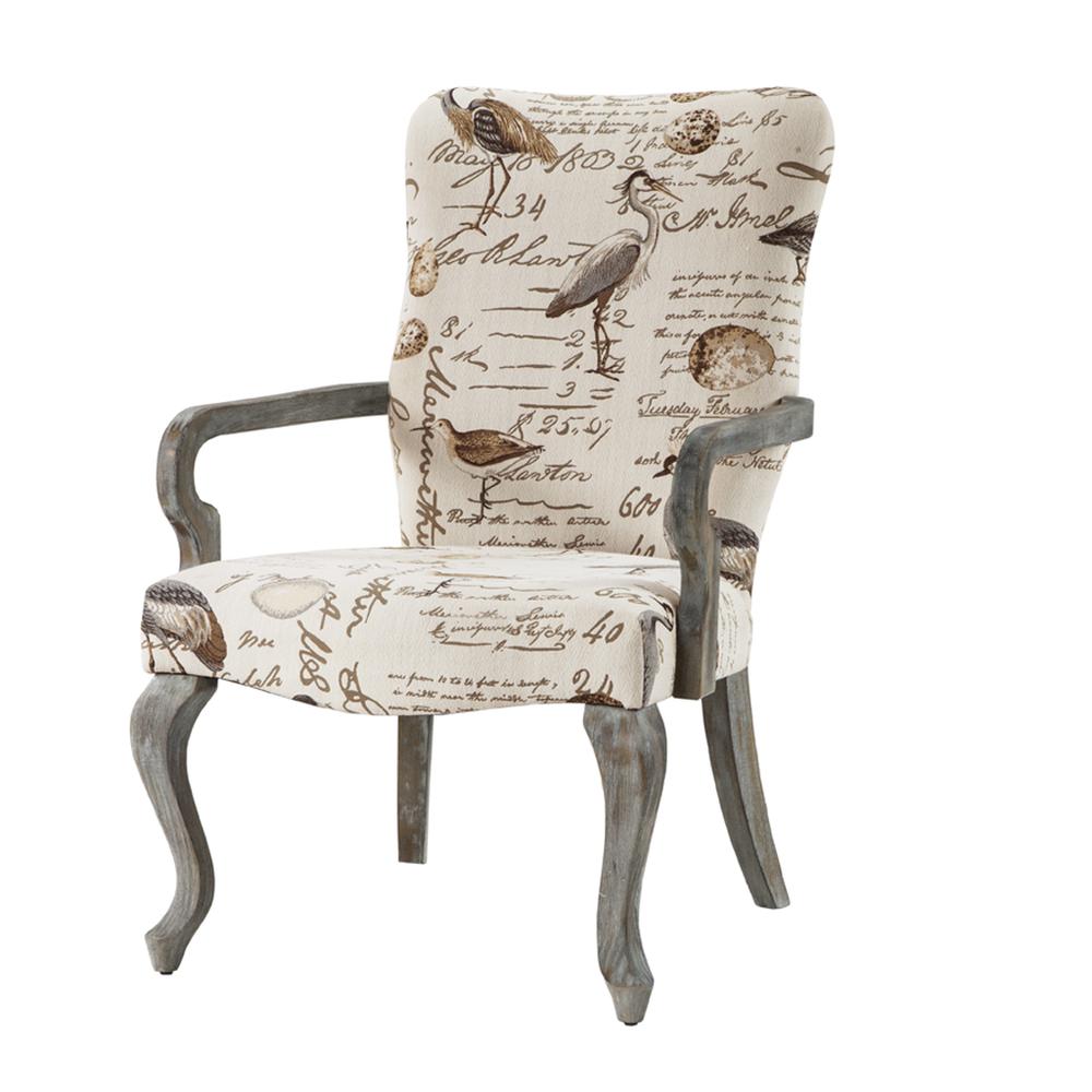 Arnau Goose Neck Arm Chair By Madison Park | Armchairs |  Modishstore  - 2