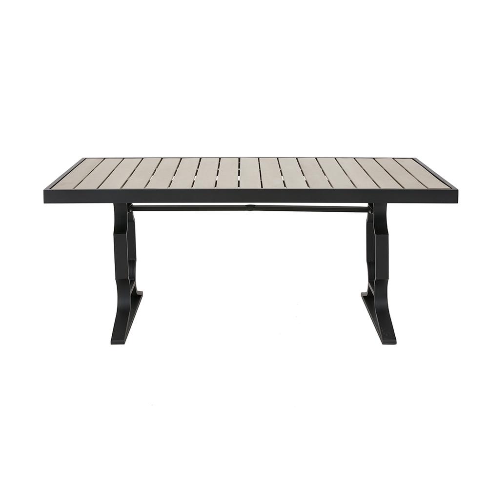 Outdoor Rectangular Table Dark Gray 064 By Madison Park | Outdoor Tables |  Modishstore  - 3
