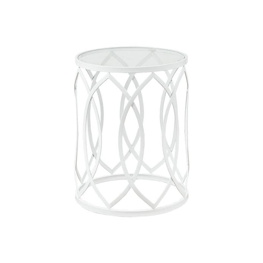 Arlo Metal Eyelet Accent Table By Madison Park | Accent Tables |  Modishstore 