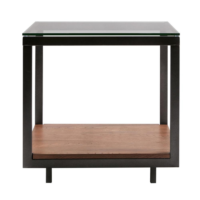 End Table Iron/Walnut By Madison Park | End Tables |  Modishstore 