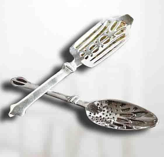 Roost St. Remy Aperitif Glasses & Absinthe Spoons-11