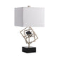 Crestview Collection Ashby Gilded Interlocking Cubes Table Lamp | Table Lamps | Modishstore - 2
