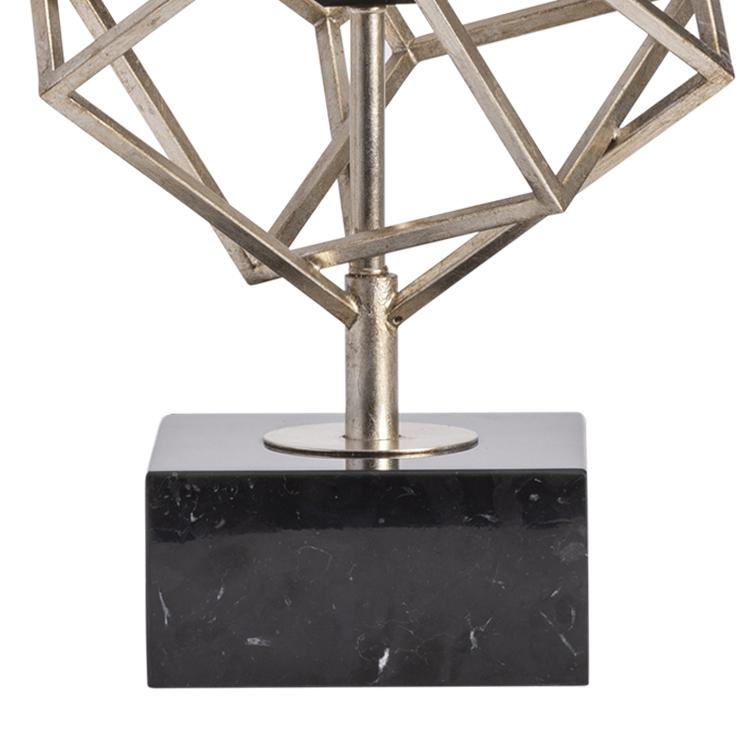 Crestview Collection Ashby Gilded Interlocking Cubes Table Lamp | Table Lamps | Modishstore - 3