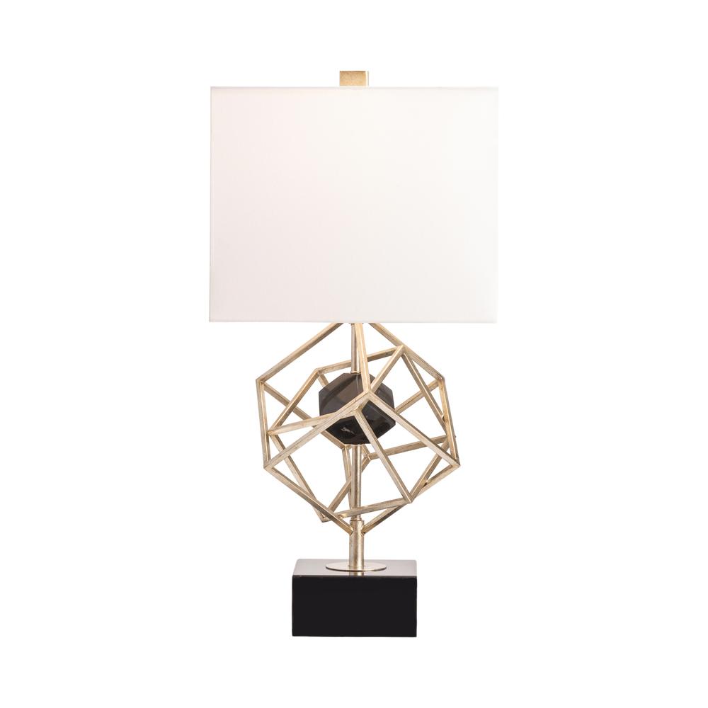 Crestview Collection Ashby Gilded Interlocking Cubes Table Lamp | Table Lamps | Modishstore