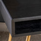 Crestview Collection Silas Black and Gold Desk | Modishstore - 4