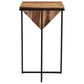 Crestview Collection Parisian Wood and Metal Accent Table | Modishstore - 4