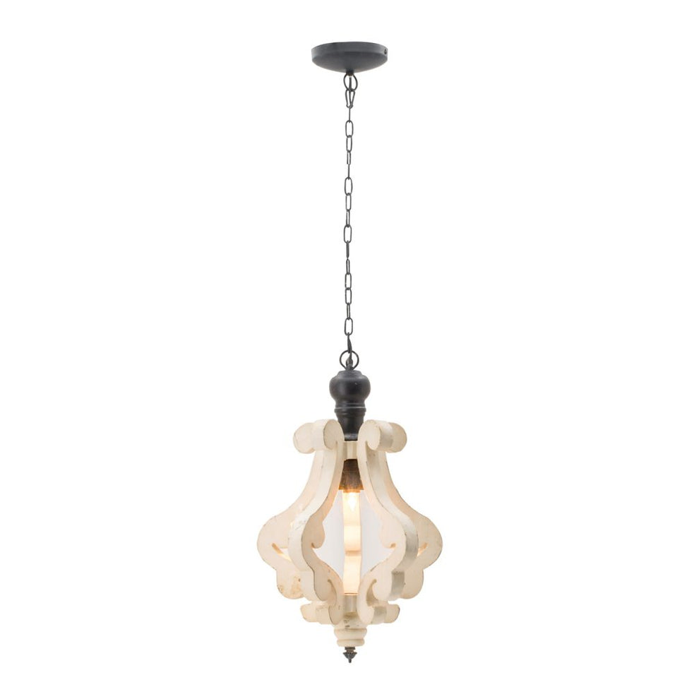A&B Home Harper 1-Light Metal Chandelier | Chandeliers | Modishstore - 4