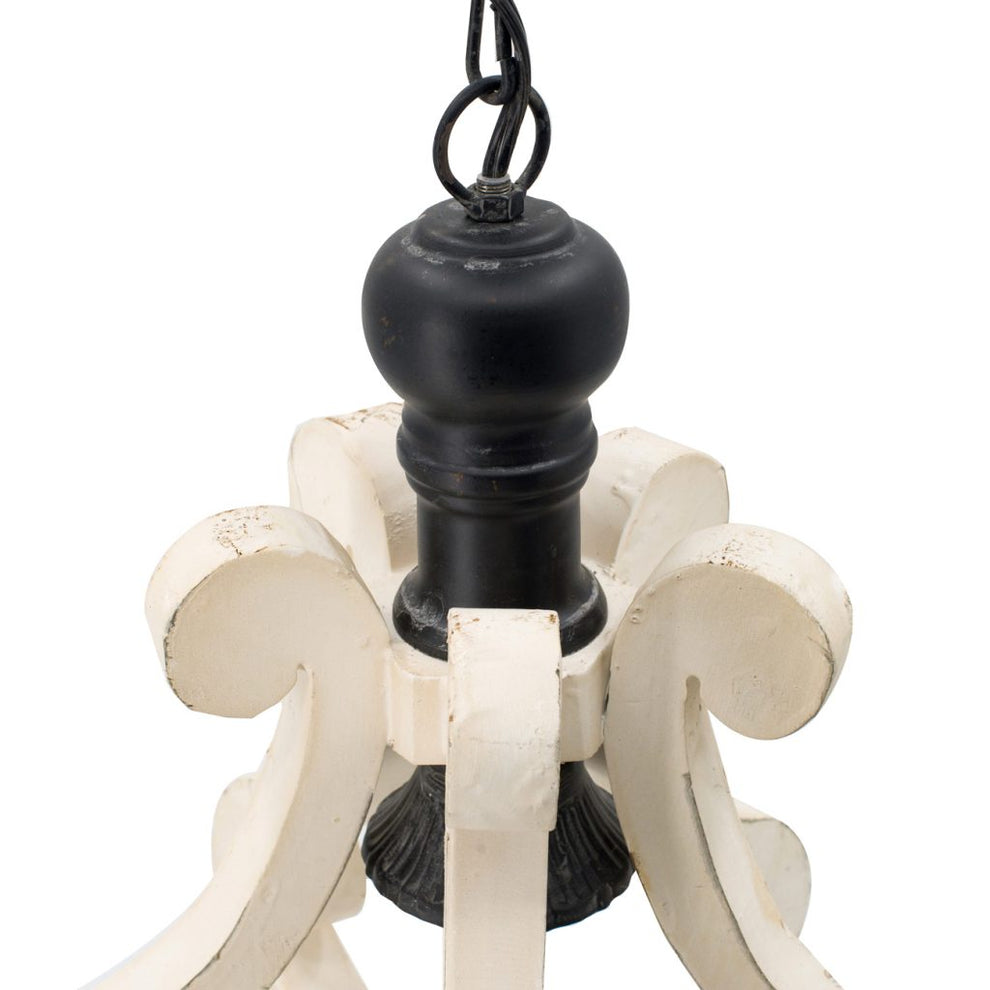 A&B Home Harper 1-Light Metal Chandelier | Chandeliers | Modishstore - 6