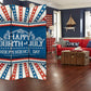 Happy 4Th Of July Three Panel Room Divider Screen By Homeroots | Room Dividers | Modishstore - 5