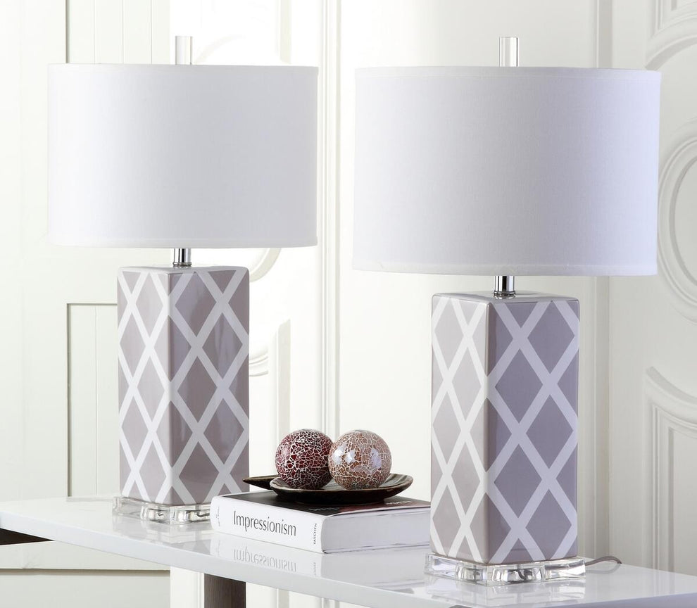 Safavieh Garden Lattice Table Lamp | Table Lamps | Modishstore - 1