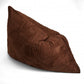 73" x 52" Brown Sofa Sack Bean Bag Lounger By Homeroots | Poufs | Modishstore - 2