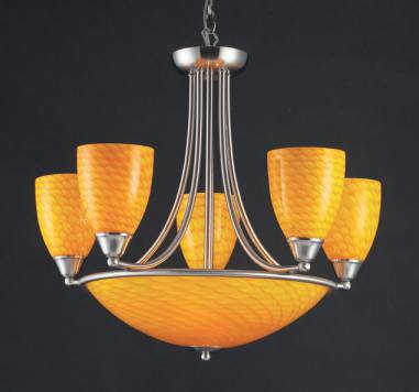 ARCO BALENO COLLECTION CANARY YELLOW ELK Lighting | Ceiling Lamps | Modishstore