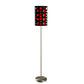 66" Steel Novelty Floor Lamp With Black And Green Drum Shade By Homeroots | Floor Lamps | Modishstore - 8